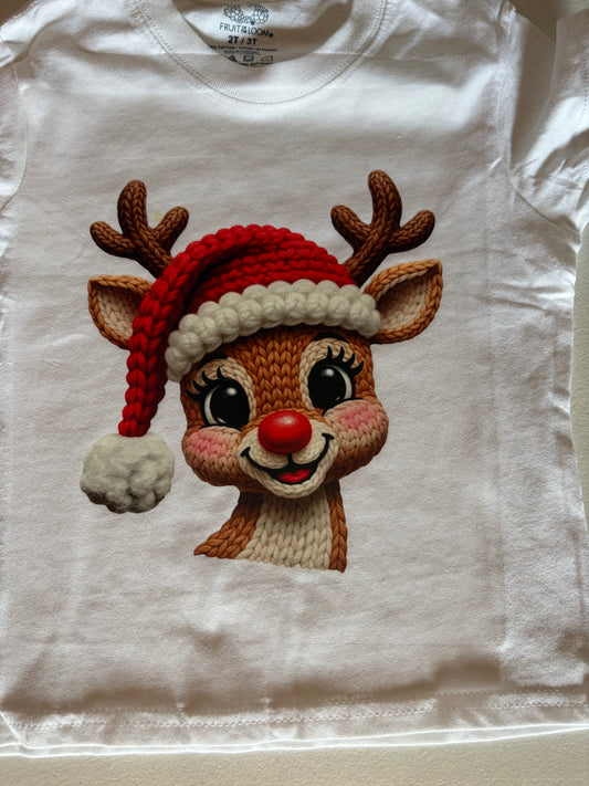 Kids Reindeer Graphic Tee
