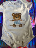 Personalized Embroidered Boy Onesie