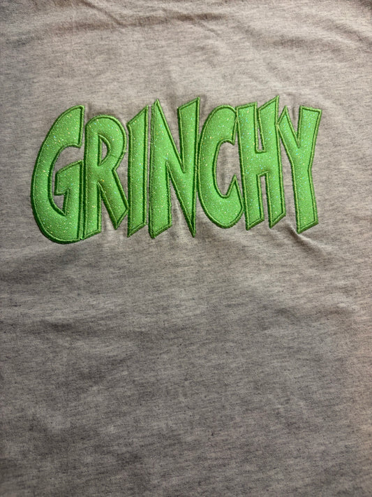 Embroidered Adult Grinchy
